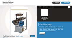 Desktop Screenshot of needleloommachines.com